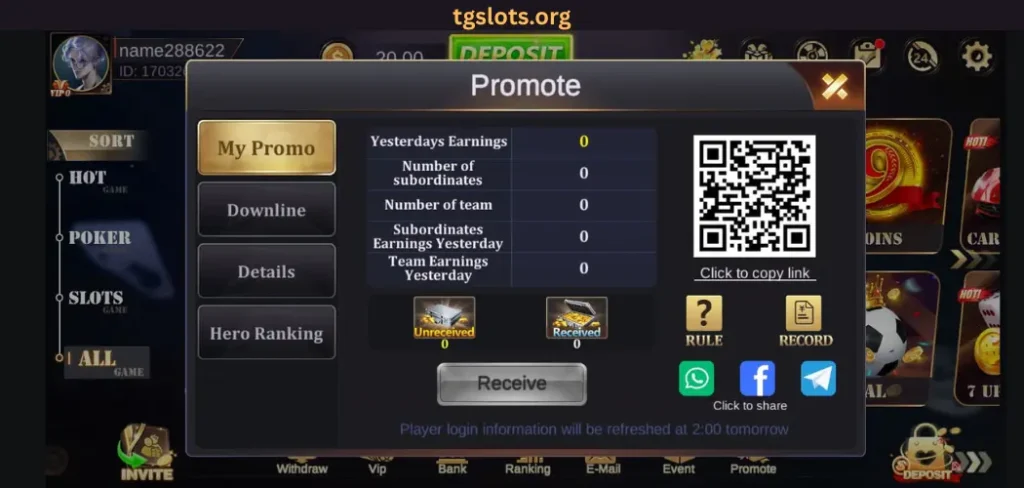 TG Slot Game Download